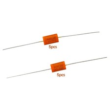 5x Tonkondensatoren für E-Gitarren, metallisierte