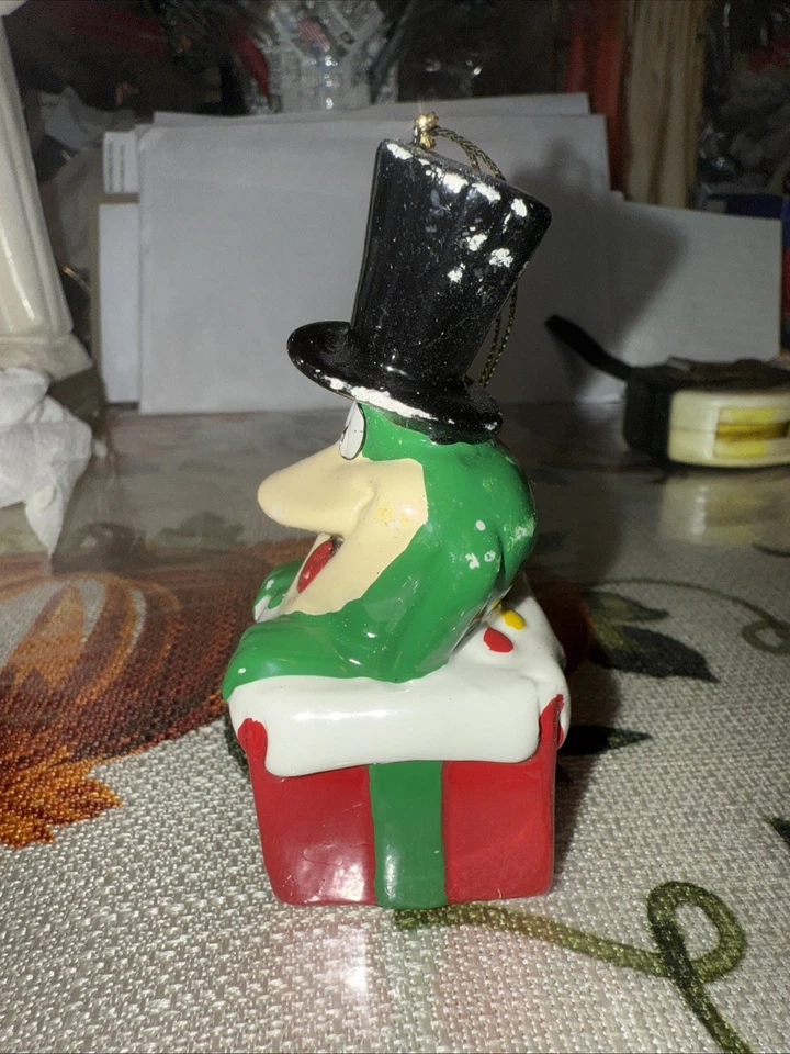 Vintage Christmas Tree Ornament : Michigan J Frog (1994) WB Looney Tunes - Image 3 of 4