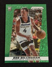 2024-25 Panini Prizm Deca Rob Dillingham Green Shimmer Rookie /12