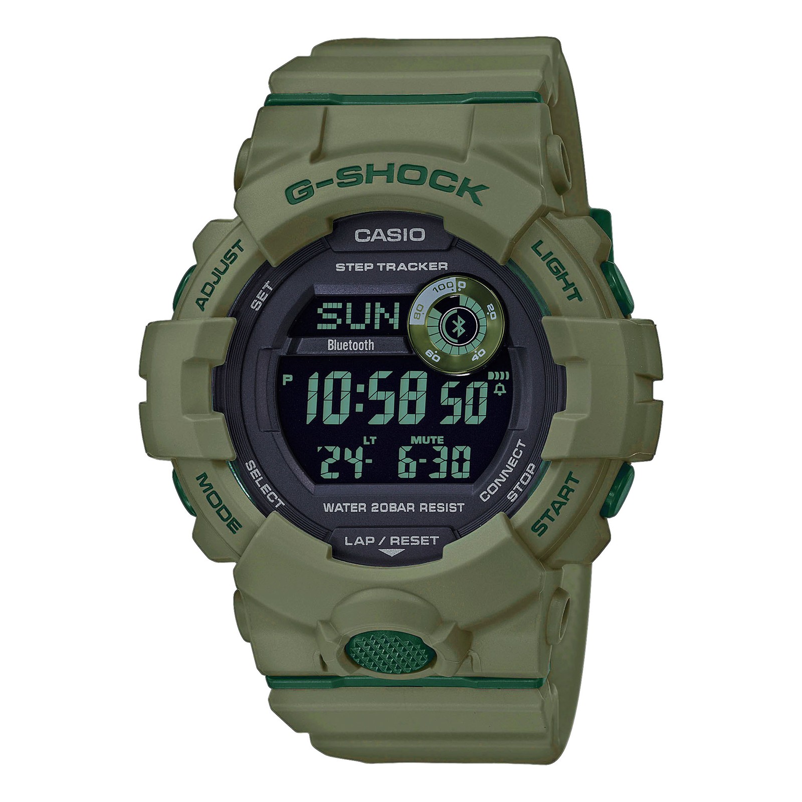 Casio G-Shock G-Squad Resin Strap GBD-800UC-3ER