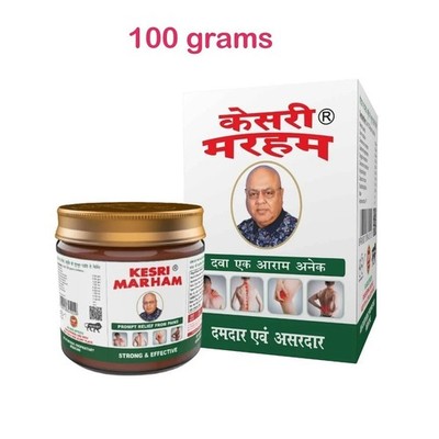 Kesri Marham Ayurvedischer Schmerzlinderung Rub Massage Balsam bei Kopfschmer...