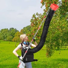 13FT Fruit Picker Pole with Harvest Bag Integrated Picking & Harvest System