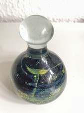 Briefbeschwerer Paperweight aus Glas - Mdina Malta  mit Bodenmarke