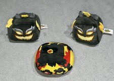 Roblox Blox Fruits Plush Lot of 3 Shadow Flame Fruit Cube Donut Plushies