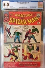 The Amazing Spider-Man #4 5.0 CGC  (Marvel Comics September 1963) 1st Sandman
