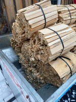 Dry clean cedar camp fire kindling