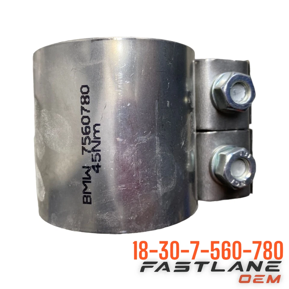 BMW 840I/M3/M340I/M4/M440I/X1/X3 1997-2024 ABRAZADERA SILENCIADOR NUEVO FABRICANTE DE EQUIPOS ORIGINALES 18-30-7-560-780 Foto 2 de 4