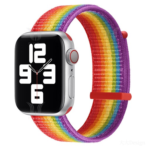 New Nylon Sport Loop wrist Band Strap for Apple Watch Series 10 9 8 7 6 5 4 3 SE - Picture 24 of 25