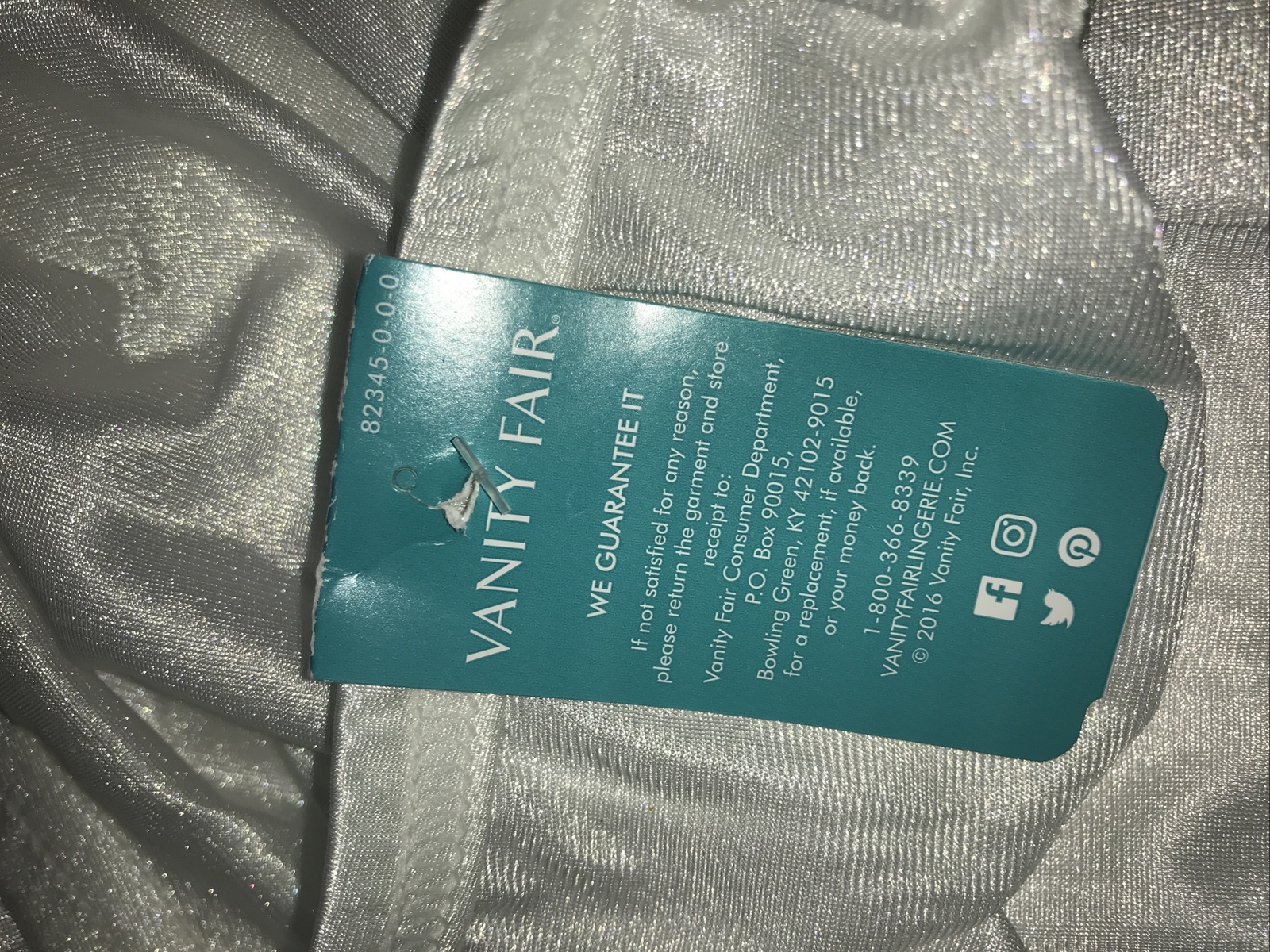 NWT Vanity Fair Silky Panties Sz 11 4XL Perfectly Yours Lace Inset