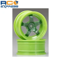 HPI Racing Work Meister S1 Wheel Green 3mm Offset (2) HPI111090