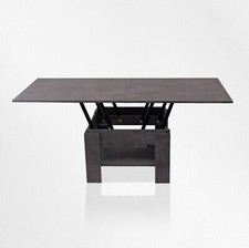 Transformer Lift Top Coffee Table -(For 6-8 People) - Made in USA