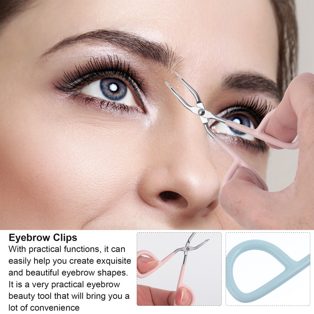 18 Pcs Tweezer Nose Hair Trimmer Tweezers Women Face Scissors Shaped eBay