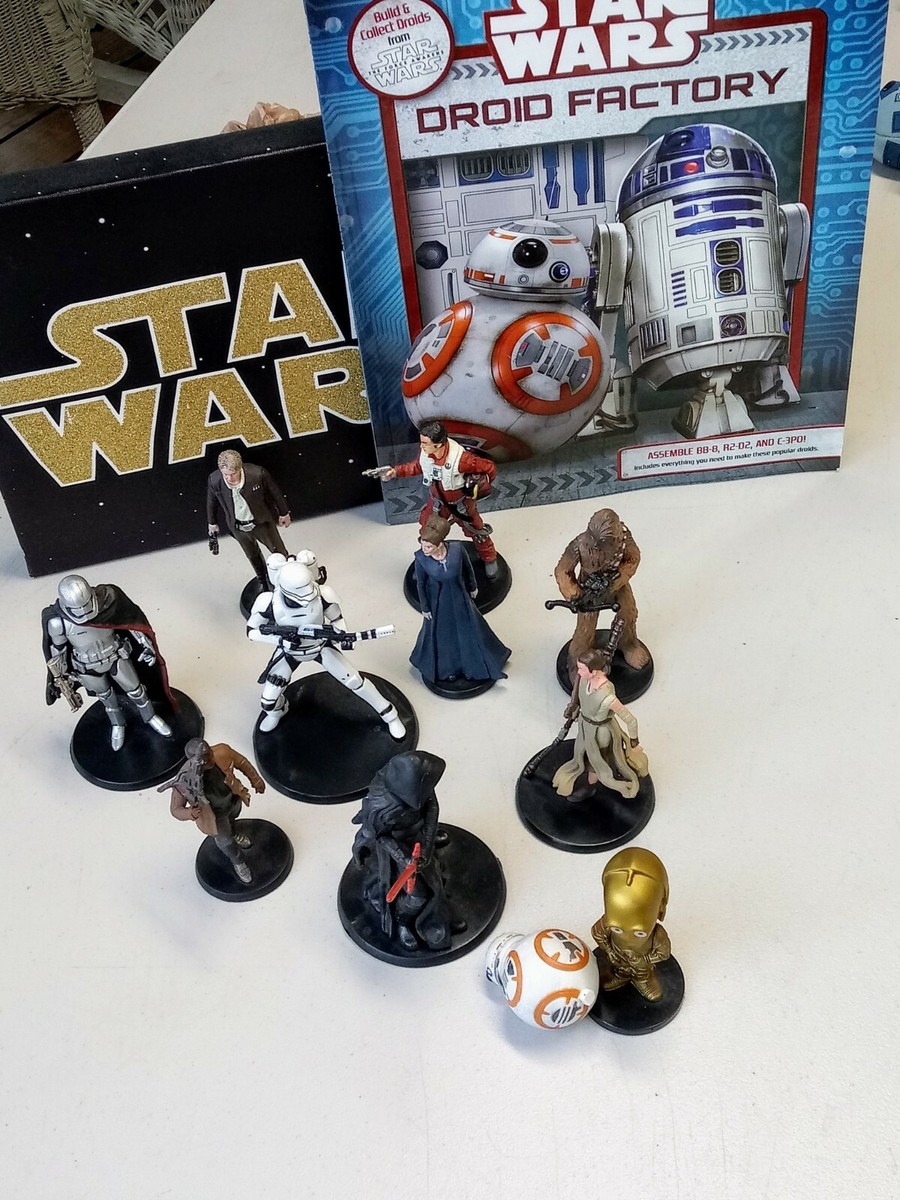 Star Wars Figures, magazine, frame - Disney Made In Vietnam