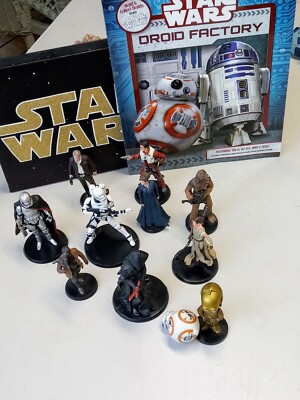 Star Wars Figures, magazine, frame - Disney Made In Vietnam