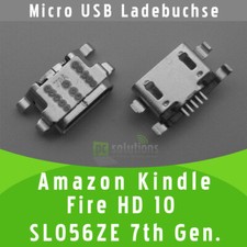 ✅ Amazon Kindle Fire HD 10 SL056ZE 7a Generazione Micro USB Connettore Femmina di Ricarica
