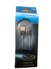 SOLARAY Micro USB Charger Cable, Braided Gray,  3 ft Charging Data cable