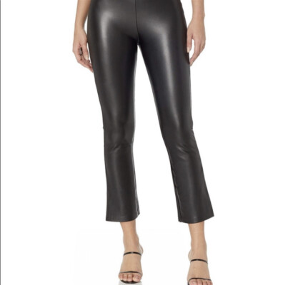 Womens New BB Dakota Steve Madden On The Wide Side Pant Leather - Main Image