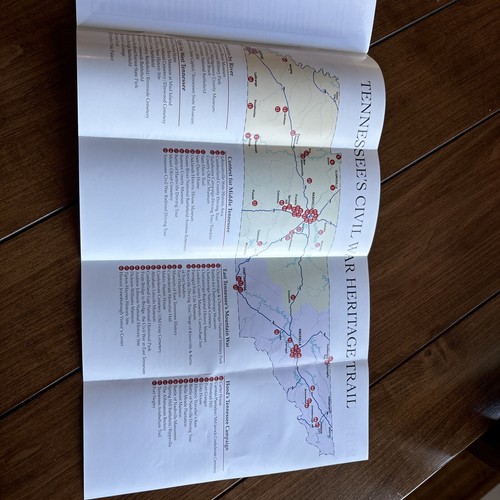 A Path Divided : Tennessee's Civil War Heritage Trail Booklet (2006) - Picture 3 of 4
