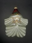 Kurt S. Adler Polonaise Mercury Santa Star Christmas Glass Ornament Mouth Blown