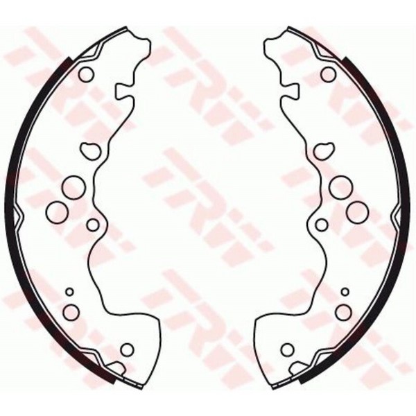 TRW Bremsbackensatz Bremsbacken Hinten FüR Suzuki Grand Vitara I FT GT-image
