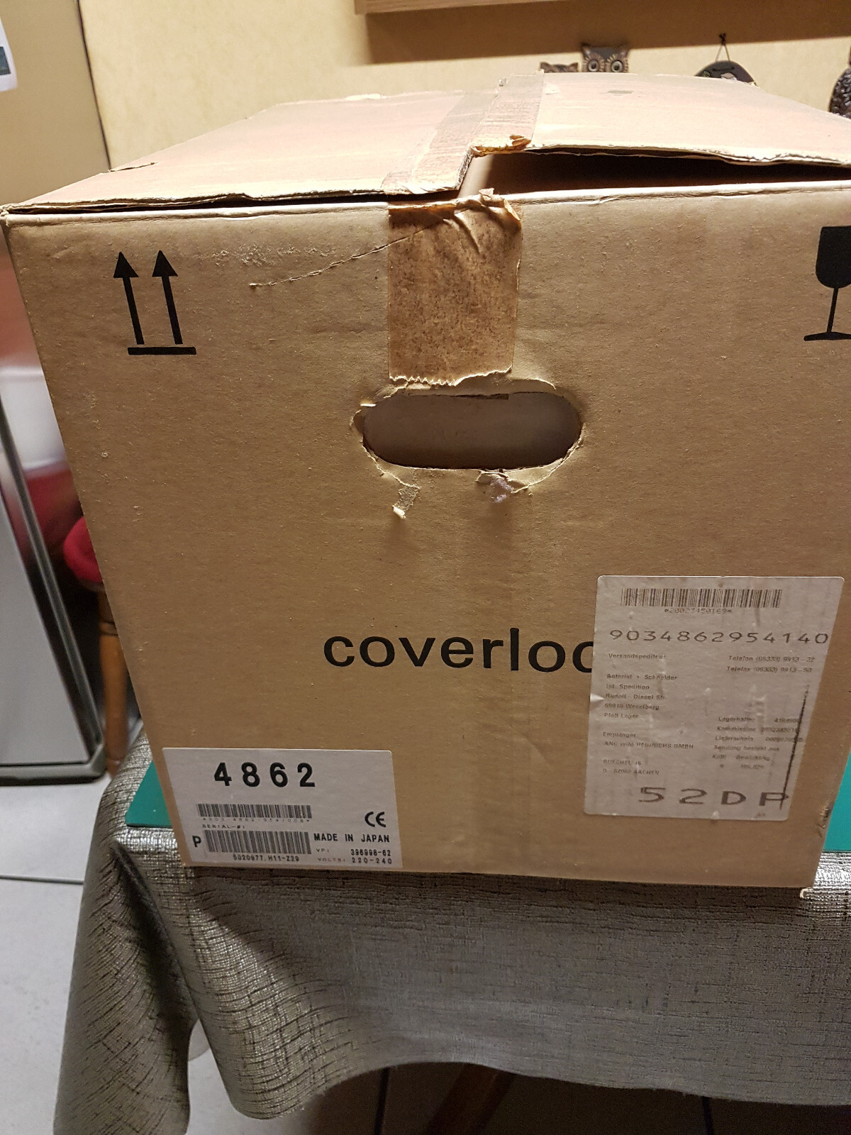 Pfaff Overlock/ Coverlock 4862 eBay