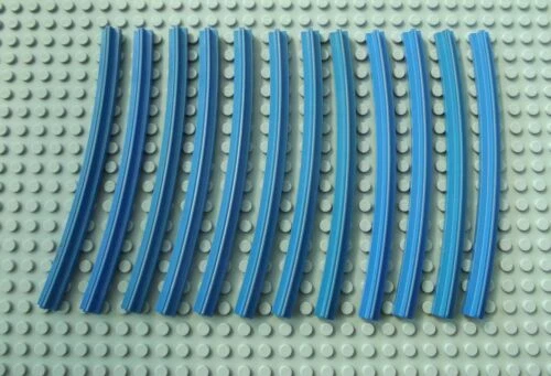 Blue LEGO (R) Train Tracks