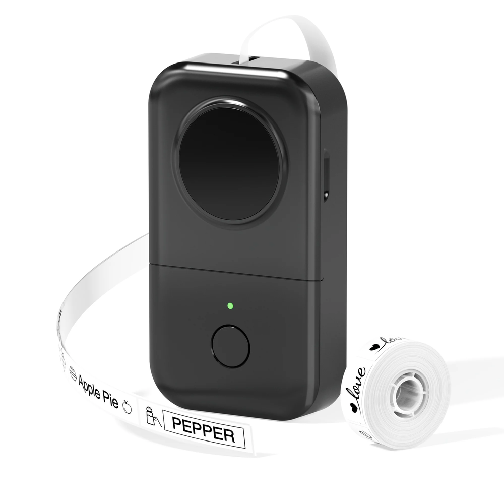 Bluetooth Thermal Label Printer D30 - Smart Mini Label Maker with Tape