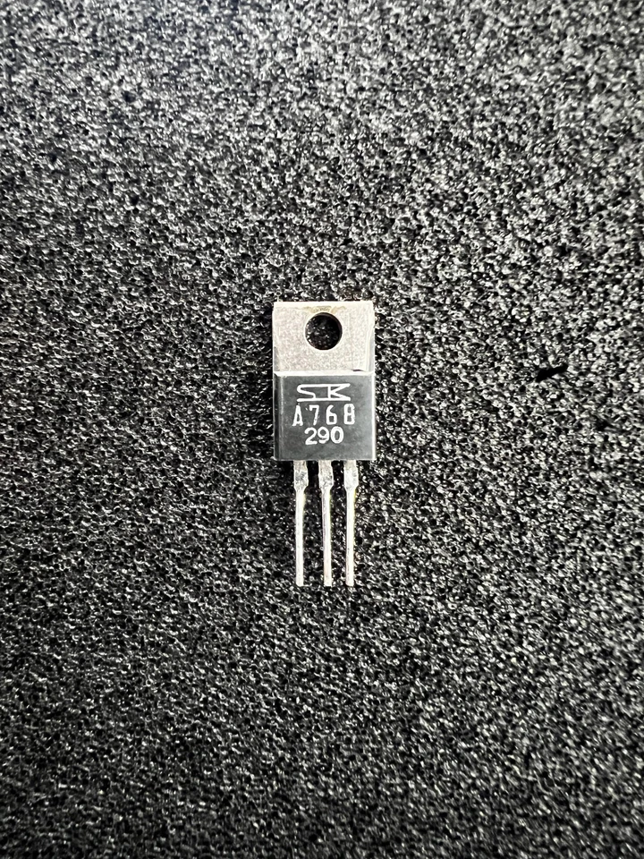 1 Stück/pcs. 2SA768 - SANKEN TO-220 - SI PNP Transistor 60V 4A - Bild 1 von 1
