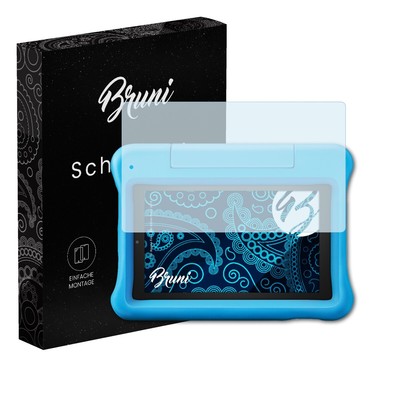 Bruni 2x Folie für Amazon Fire 7 Kids Edition Model 2019 Schutzfolie