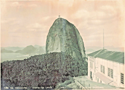 Rio De Janeiro Brasil~Pão De Açúcar-Aussicht Von Urca~1925 Fotografie