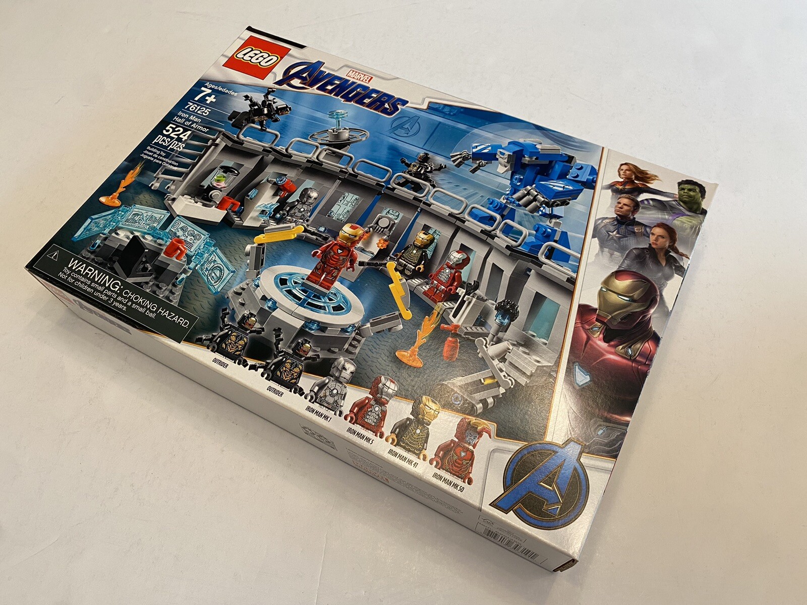 LEGO Marvel Avengers Iron Man Hall of Armor Set 76125 Brand New Factory ...
