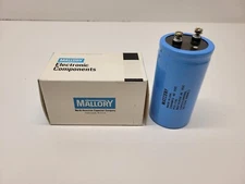 NEW OLD STOCK! MALLORY 22000MFD 40VDC CAPACITOR CGR223U040W4L