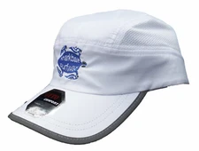 Sharkbait Turtle Reflective 5 Panel Running Hat White