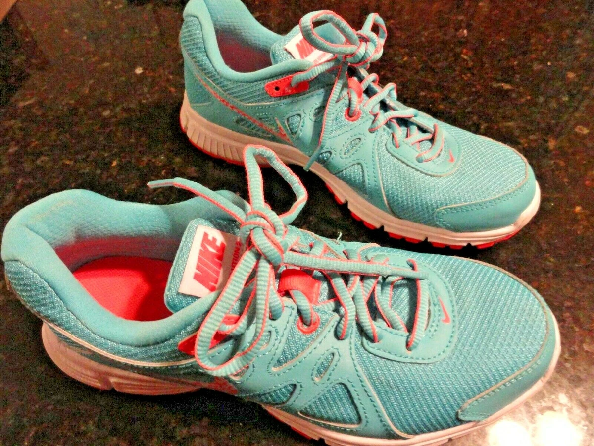 Teal blue cheap nike shoes