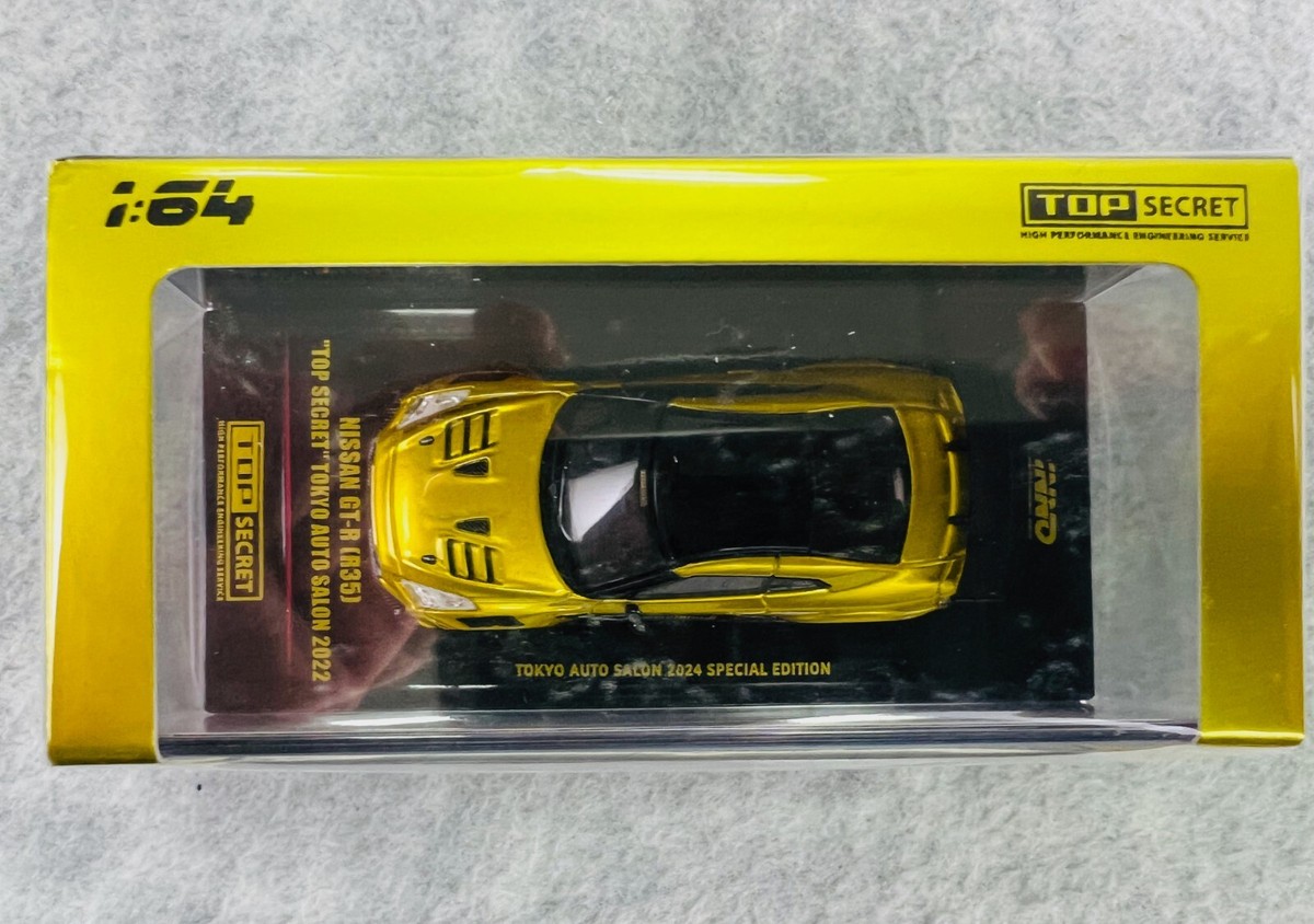 Inno64 TOP SECRET GT-R 東京オートサロン2024 INNO64 1:64 Nissan GT-R (R35) 