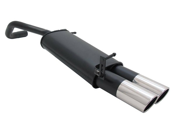 EndschalldäMpfer Auspuff VW Polo 9N/9N3 01/09 - 2X90Mm SR-image