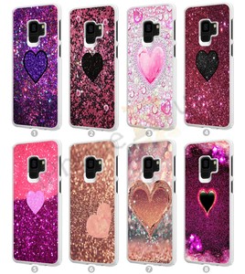 Heart Shape Phone Case Cover For Samsung Galaxy Models S20 A21 A40 S10 S069