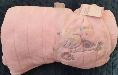 B&M Tree Top Friends rosa Fleece Kinderwagendecke Little Dreamerzz Vögel NEU
