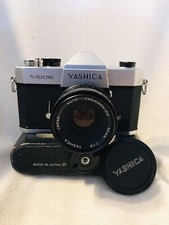 Yashica TL-Electro Film Camera w Yashinon-DS 50mm Auto Lens - AS IS Parts/Repair