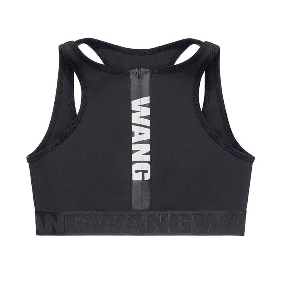 ALEXANDER WANG x H&M Sports Bra in Black Size EUR 32 / US 2