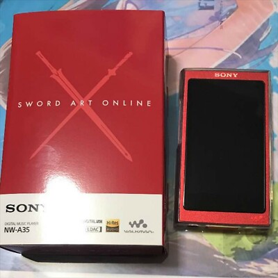 SONY ウォークマン NW-A35 ソードアートオンライン アスナモデル SAO SONY WALKMAN NW-A35/SA/R 16GB Sword Art Online ASUNA