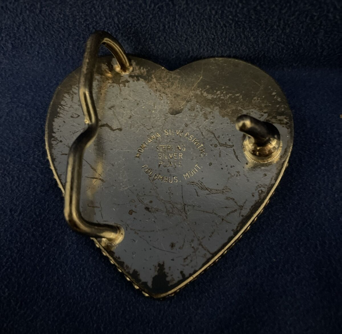 Vtg Montana Silversmiths Classic Engraved Belt Buckle Lot Scalloped Heart Floral montana silversmith heart buckle products for sale | eBay main image 4