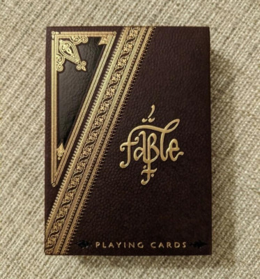 Fable OFFIZIELLE EDITION Spielkarten von Lotrek Oath - nur 450 hergestellt! RAR