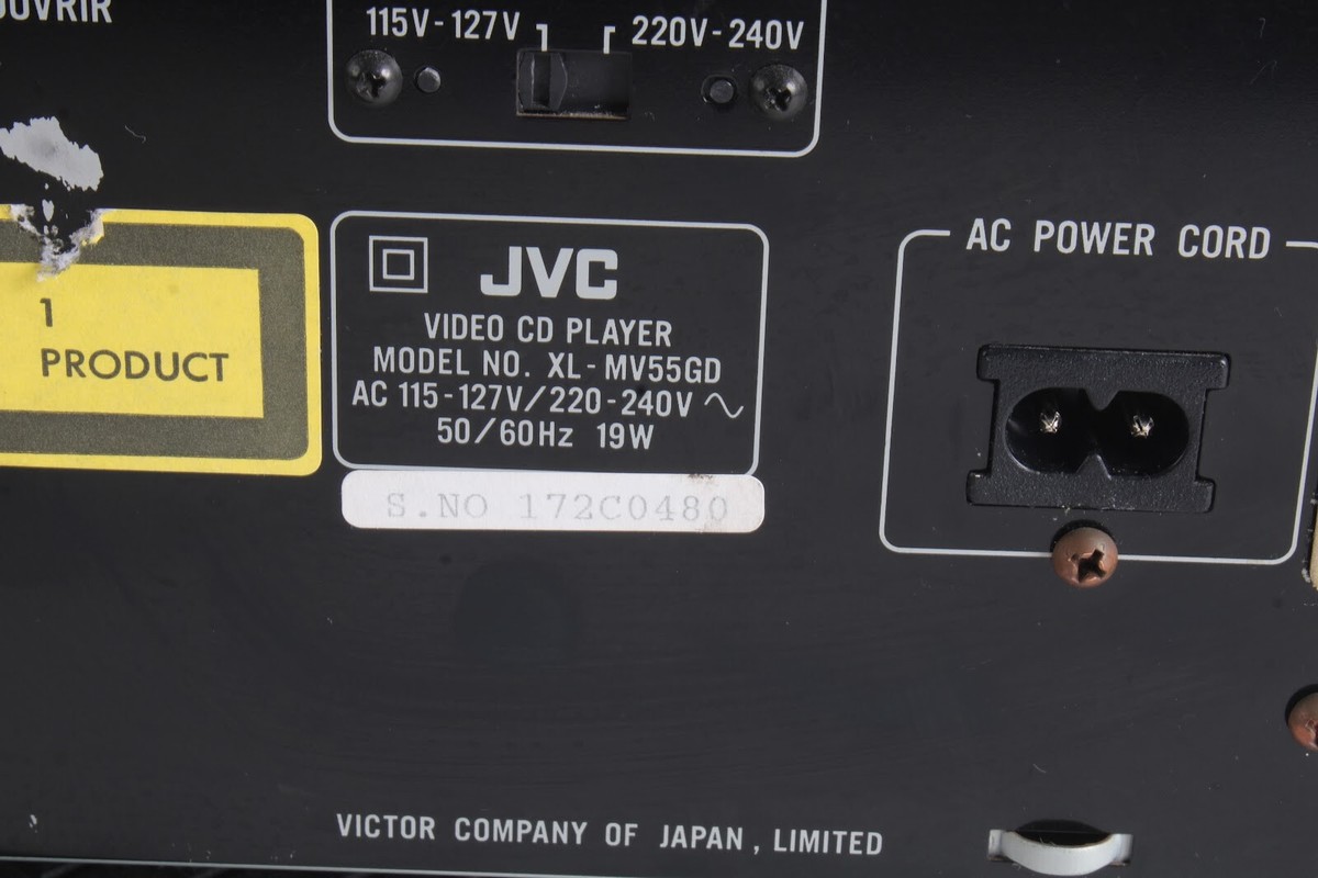 にま　JVC CA-EXS55 JVC XL-MV55 Video CD Player - Fair Condition | eBay