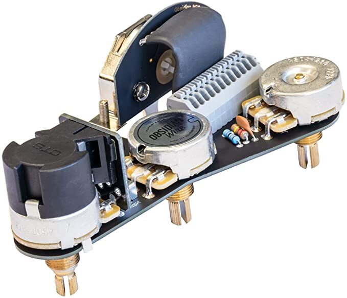 Жгут проводов Obsidian Wire HSS/HSH GEN2 с 7-позиционным переключателем без пайки для Strat