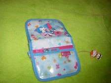 Diddl Kinder Mädchen Portmoniee Ggeldbörse aus Stoff in Blau 13x11x2 cm