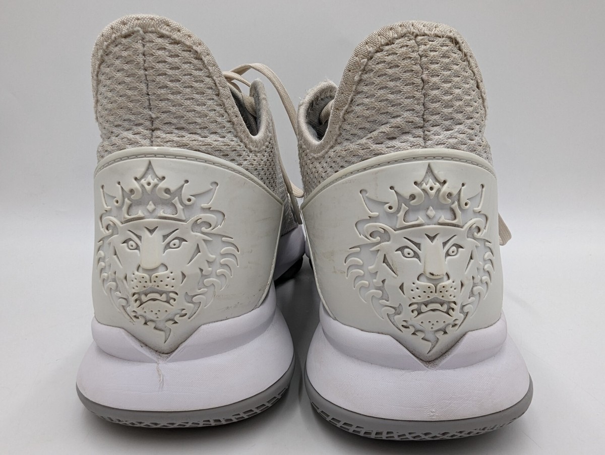 Nike LeBron Witness 4 IV White Wolf Gray Sneakers Mens Size 11