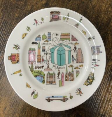 Tiffany & Co. 5th Avenue Pair Plate 2Set Tableware Dish from JAPAN