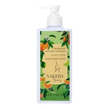 NAKERY Skin Restore Face Body Hand Wash Green Garden Spritz 11.8 oz