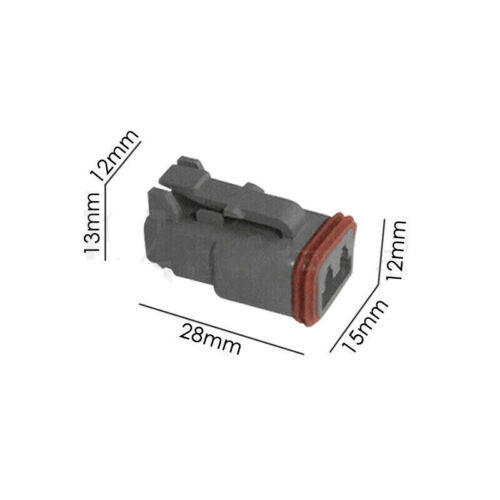 10 Set Waterproof Deutsch Connector DT 2Way Pin Male/Female Electrical Plug Kits - Picture 8 of 12